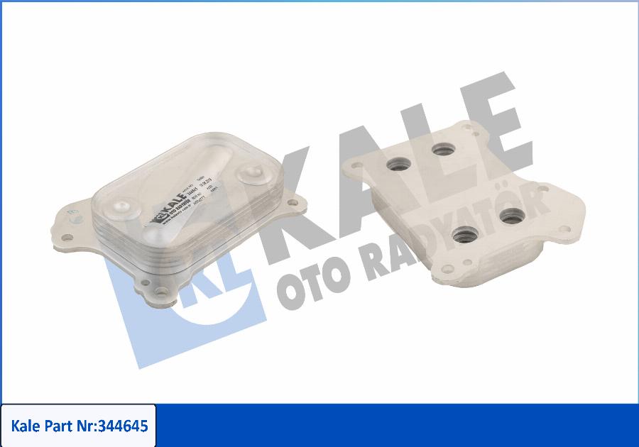 KALE OTO RADYATÖR 344645 - Oil Cooler, engine oil autospares.lv