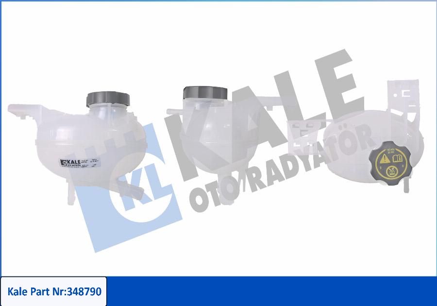 KALE OTO RADYATÖR 348790 - Expansion Tank, coolant autospares.lv