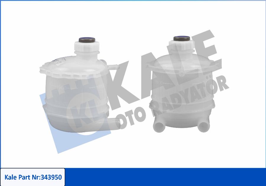 KALE OTO RADYATÖR 343950 - Expansion Tank, coolant autospares.lv