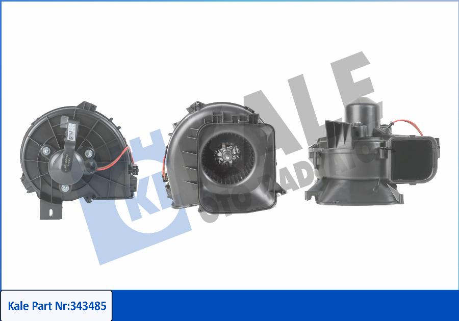 KALE OTO RADYATÖR 343485 - Interior Blower autospares.lv