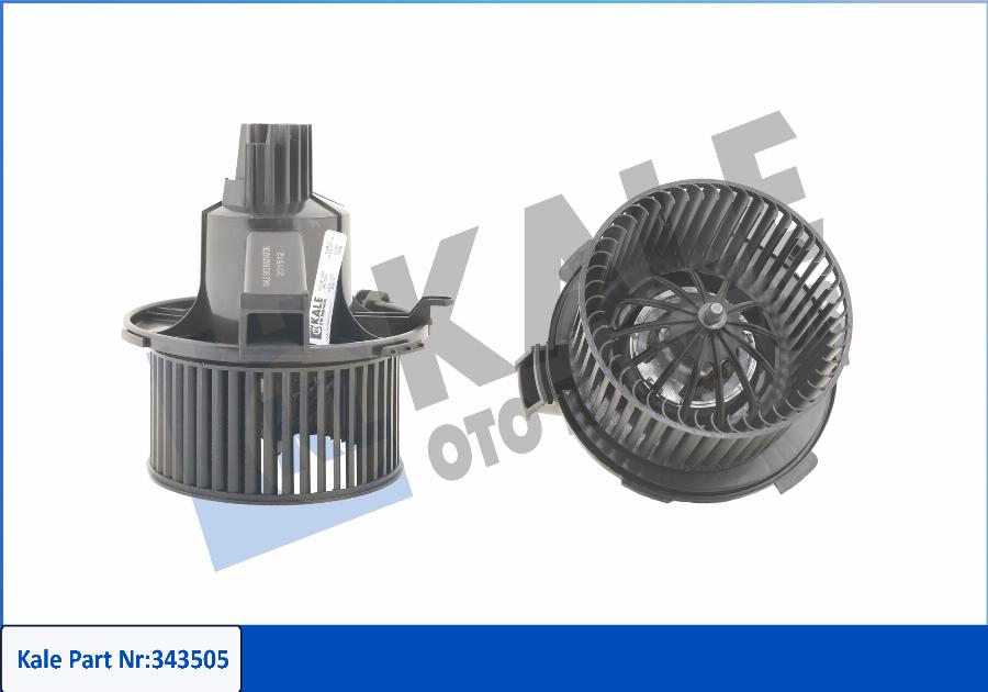 KALE OTO RADYATÖR 343505 - Interior Blower autospares.lv