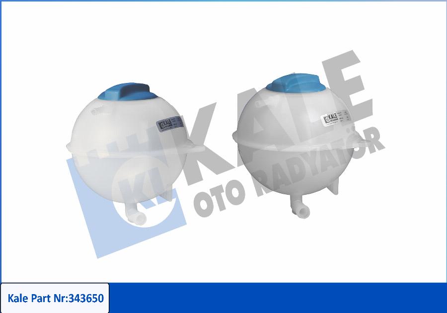 KALE OTO RADYATÖR 343650 - Expansion Tank, coolant autospares.lv