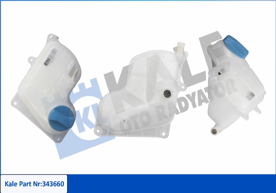 KALE OTO RADYATÖR 343660 - Expansion Tank, coolant autospares.lv