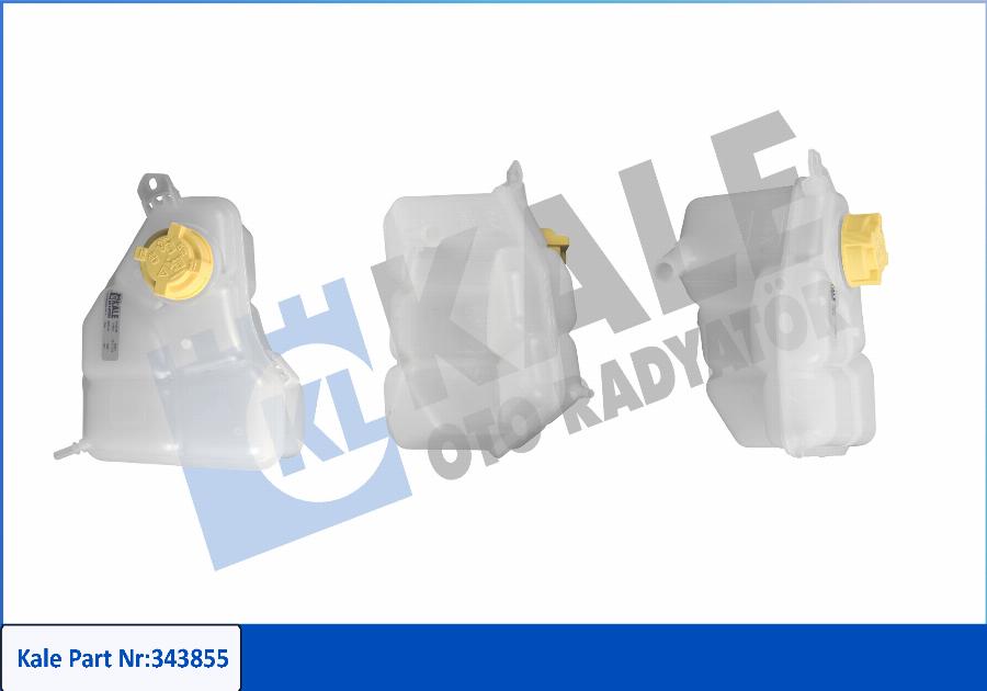 KALE OTO RADYATÖR 343855 - Expansion Tank, coolant autospares.lv