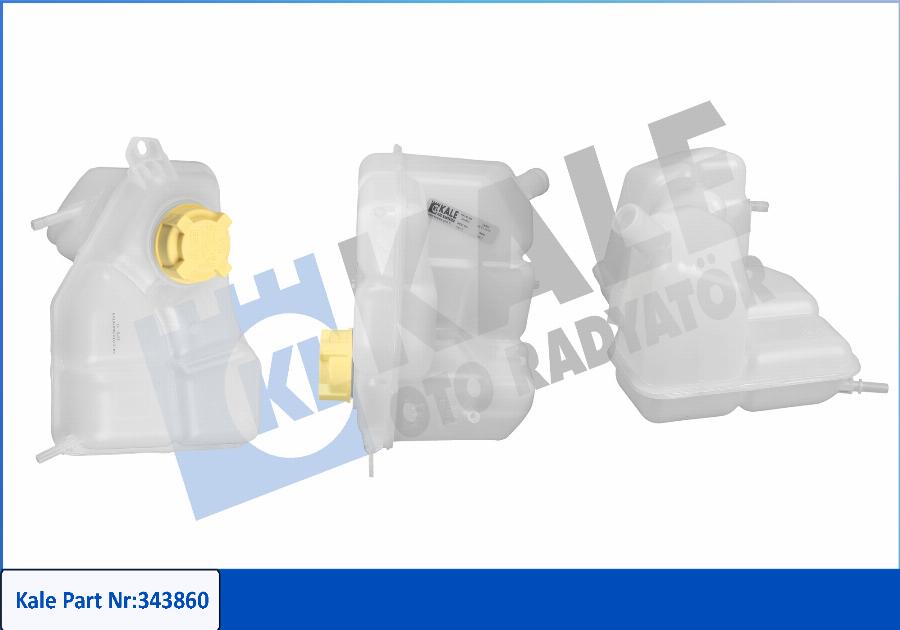 KALE OTO RADYATÖR 343860 - Expansion Tank, coolant autospares.lv