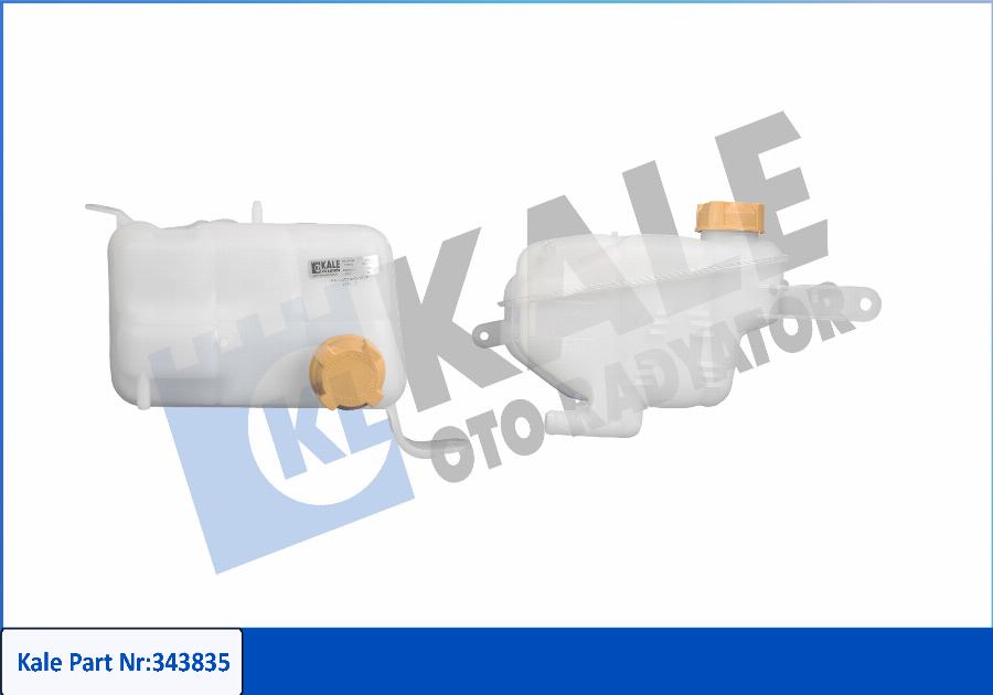 KALE OTO RADYATÖR 343835 - Expansion Tank, coolant autospares.lv