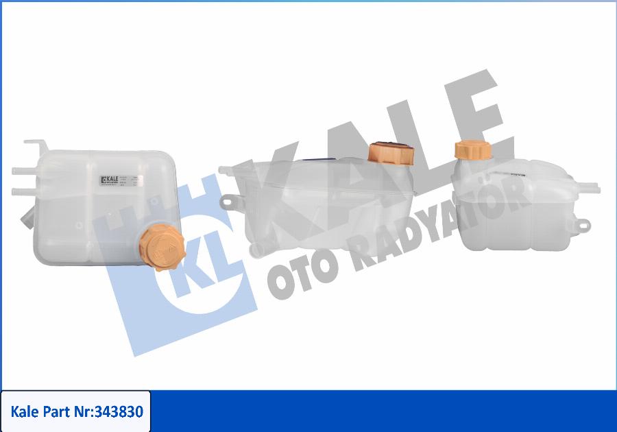 KALE OTO RADYATÖR 343830 - Expansion Tank, coolant autospares.lv