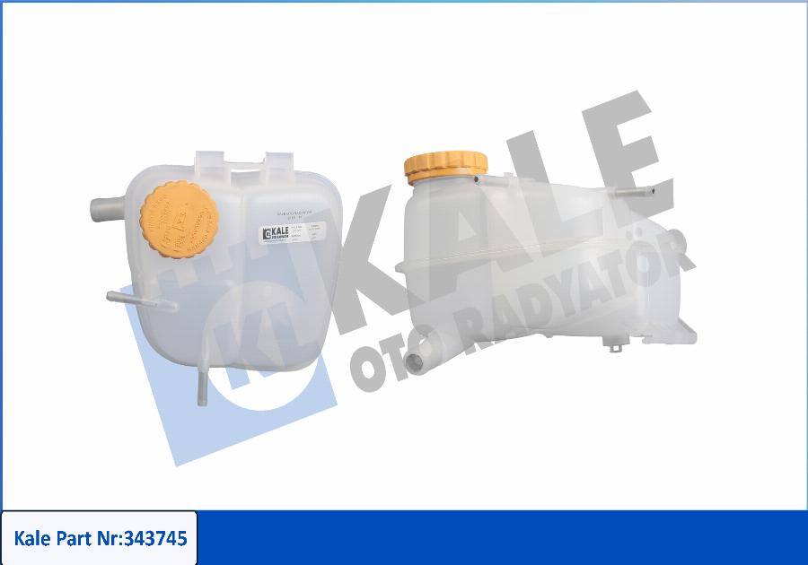 KALE OTO RADYATÖR 343745 - Expansion Tank, coolant autospares.lv