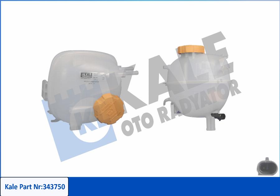 KALE OTO RADYATÖR 343750 - Expansion Tank, coolant autospares.lv