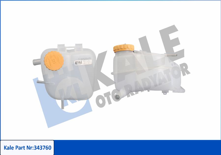 KALE OTO RADYATÖR 343760 - Expansion Tank, coolant autospares.lv