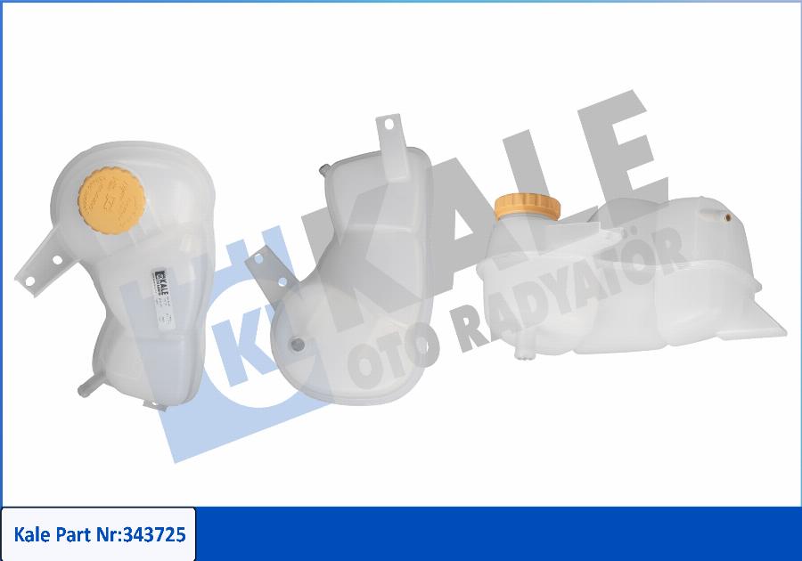 KALE OTO RADYATÖR 343725 - Expansion Tank, coolant autospares.lv