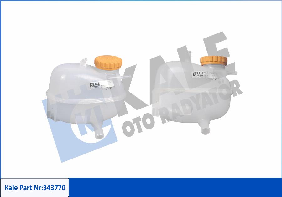 KALE OTO RADYATÖR 343770 - Expansion Tank, coolant autospares.lv