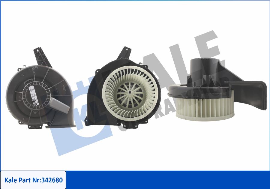 KALE OTO RADYATÖR 342680 - Interior Blower autospares.lv