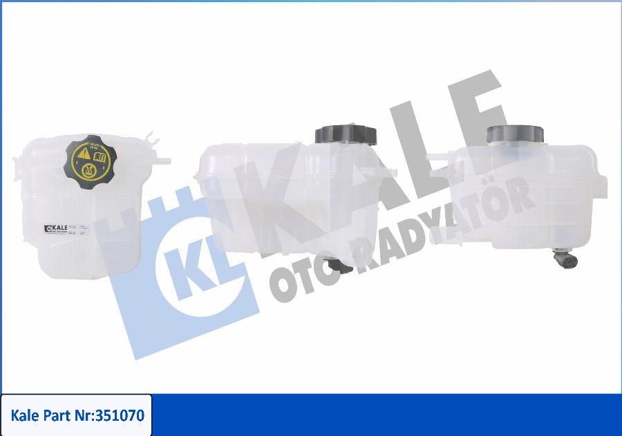 KALE OTO RADYATÖR 351070 - Expansion Tank, coolant autospares.lv