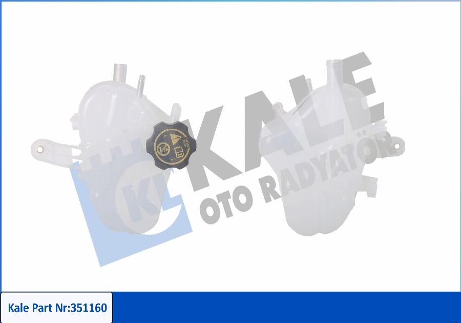 KALE OTO RADYATÖR 351160 - Expansion Tank, coolant autospares.lv