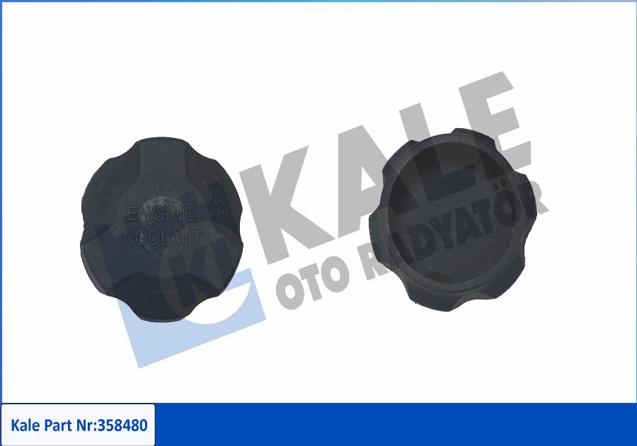 KALE OTO RADYATÖR 358480 - Sealing Cap, coolant tank autospares.lv