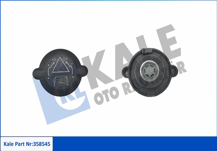 KALE OTO RADYATÖR 358545 - Sealing Cap, coolant tank autospares.lv