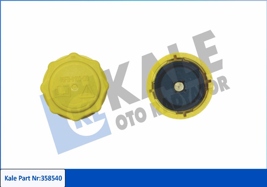 KALE OTO RADYATÖR 358540 - Sealing Cap, coolant tank autospares.lv