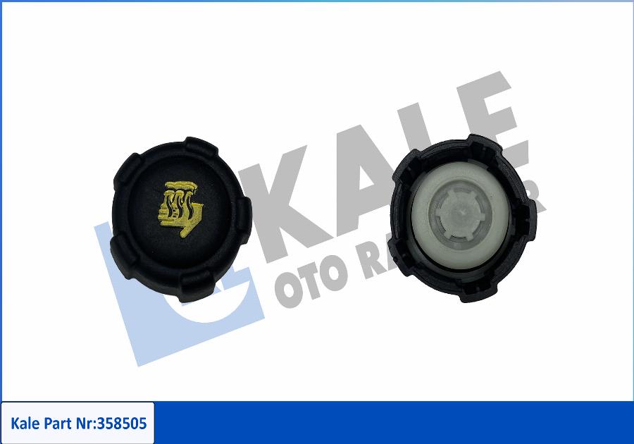 KALE OTO RADYATÖR 358505 - Sealing Cap, coolant tank autospares.lv