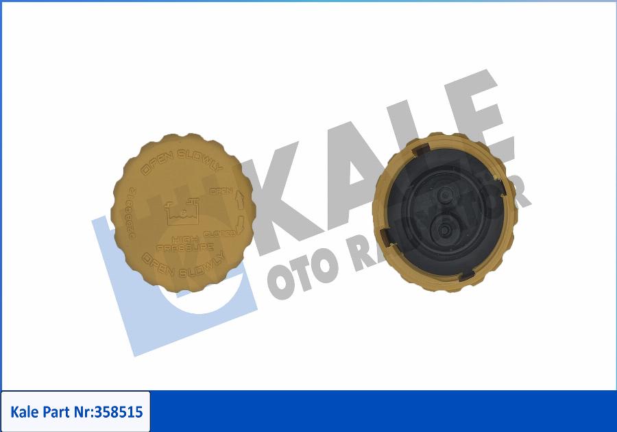 KALE OTO RADYATÖR 358515 - Sealing Cap, coolant tank autospares.lv