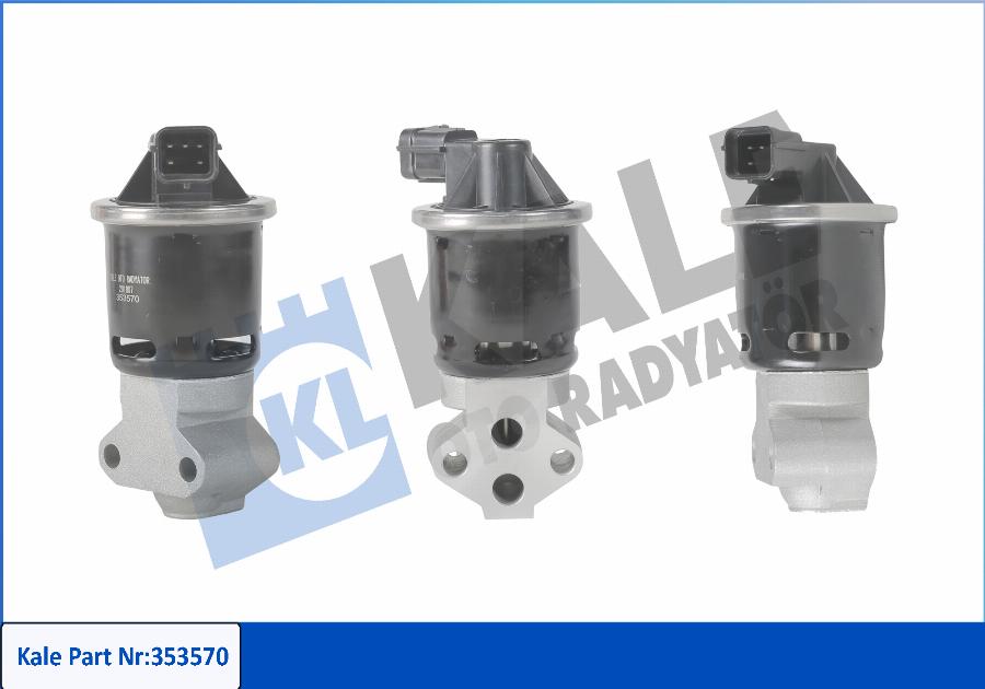 KALE OTO RADYATÖR 353570 - EGR Valve autospares.lv