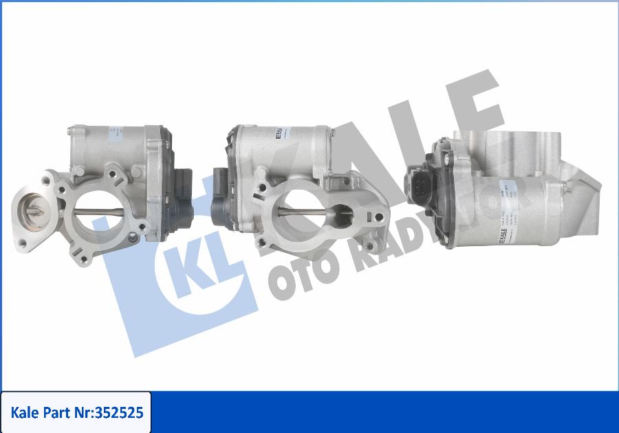 KALE OTO RADYATÖR 352525 - EGR Valve autospares.lv