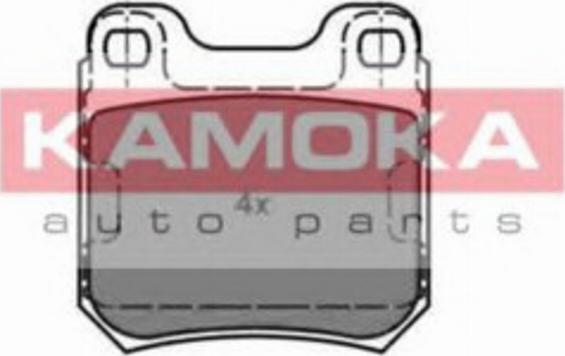 Kamoka 1011050 - Brake Pad Set, disc brake autospares.lv