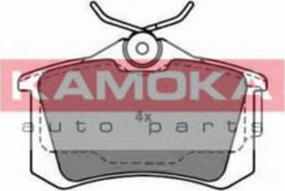 Kamoka 1011082BQ - Brake Pad Set, disc brake autospares.lv