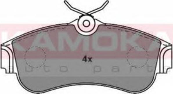 Kamoka 1011208 - Brake Pad Set, disc brake autospares.lv