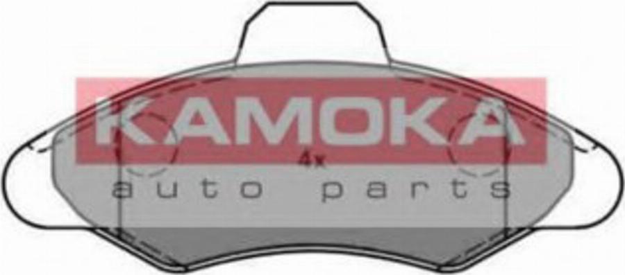 Kamoka 1011234 - Brake Pad Set, disc brake autospares.lv