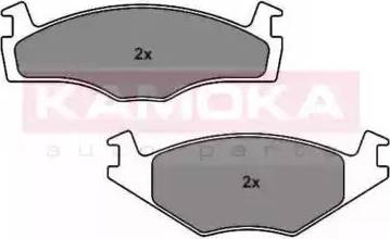 Kamoka 101838 - Brake Pad Set, disc brake autospares.lv