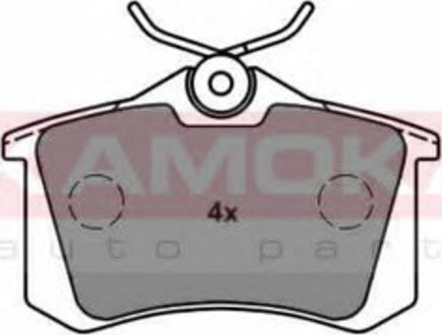 Kamoka 1013576 - Brake Pad Set, disc brake autospares.lv