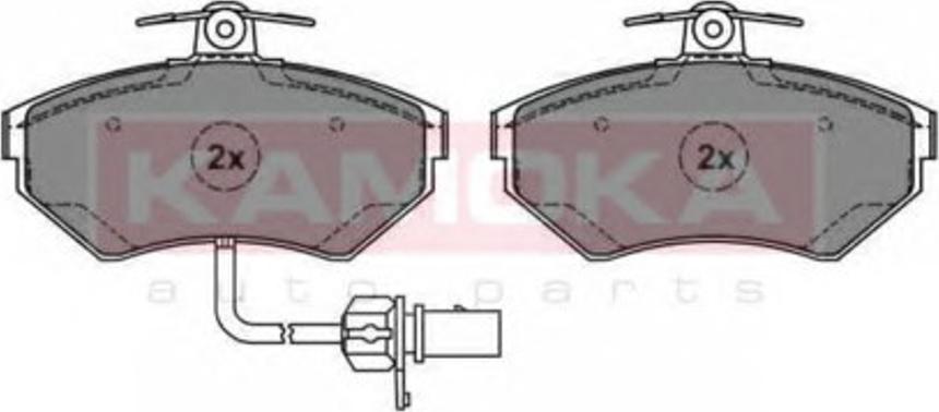 Kamoka 1012902 - Brake Pad Set, disc brake autospares.lv