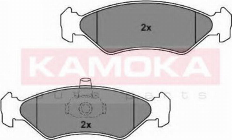 Kamoka 1012164 - Brake Pad Set, disc brake autospares.lv