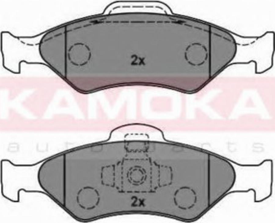 Kamoka 1012786 - Brake Pad Set, disc brake autospares.lv