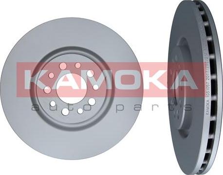 Kamoka 1031057 - Brake Disc autospares.lv