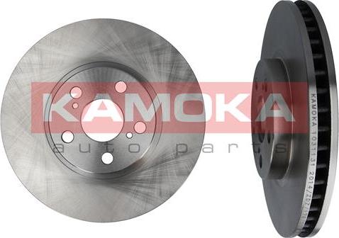 Kamoka 1031131 - Brake Disc autospares.lv