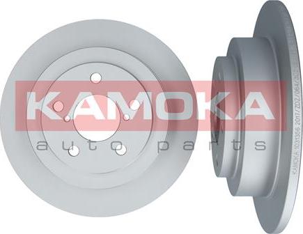 Kamoka 1031356 - Brake Disc autospares.lv