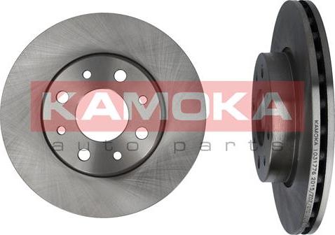 Kamoka 1031776 - Brake Disc autospares.lv