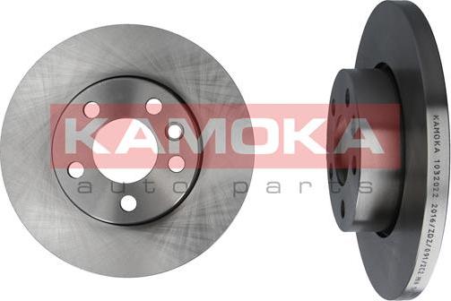 Kamoka 1032022 - Brake Disc autospares.lv