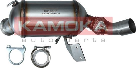 Kamoka 8010036 - Soot / Particulate Filter, exhaust system autospares.lv