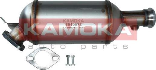 Kamoka 8010072 - Soot / Particulate Filter, exhaust system autospares.lv