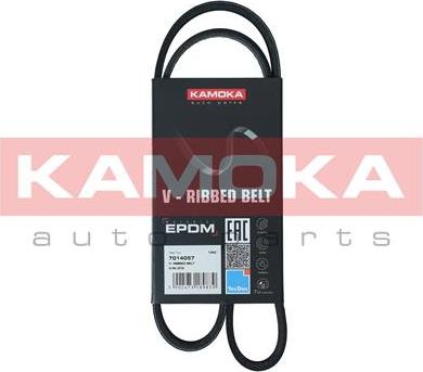 Kamoka 7014057 - V-Ribbed Belt autospares.lv