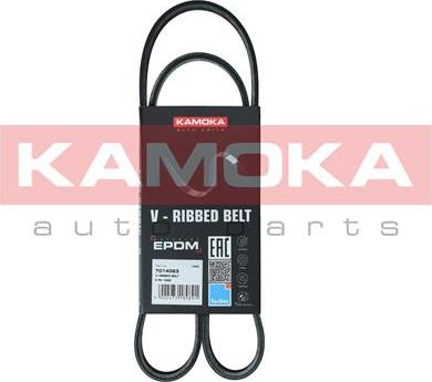 Kamoka 7014063 - V-Ribbed Belt autospares.lv