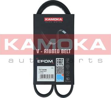 Kamoka 7014036 - V-Ribbed Belt autospares.lv