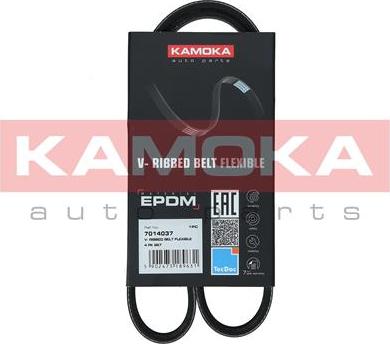 Kamoka 7014037 - V-Ribbed Belt autospares.lv