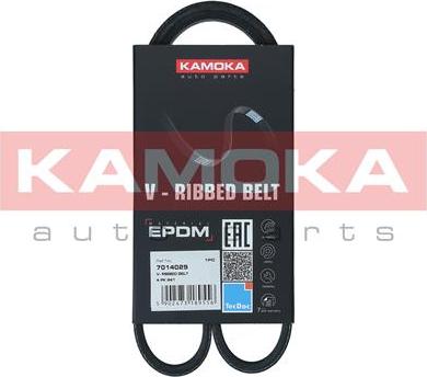 Kamoka 7014029 - V-Ribbed Belt autospares.lv