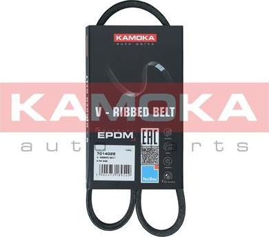Kamoka 7014028 - V-Ribbed Belt autospares.lv
