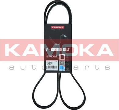 Kamoka 7015067 - V-Ribbed Belt autospares.lv