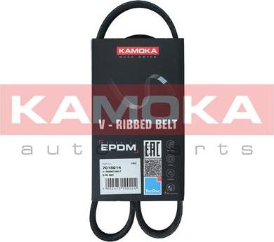 Kamoka 7015014 - V-Ribbed Belt autospares.lv